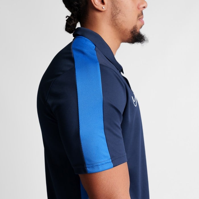 Nike Dri-Fit Academy 23 Polo Obsidian-Royal Blue-White